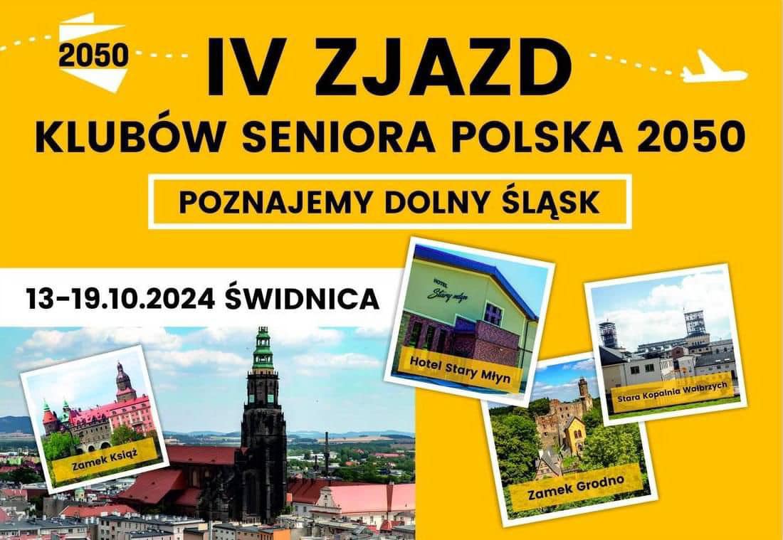 Zdjęcie: IV ZJAZD KLUBÓW SENIORA POLSKI 2050 – PODSUMOWANIE