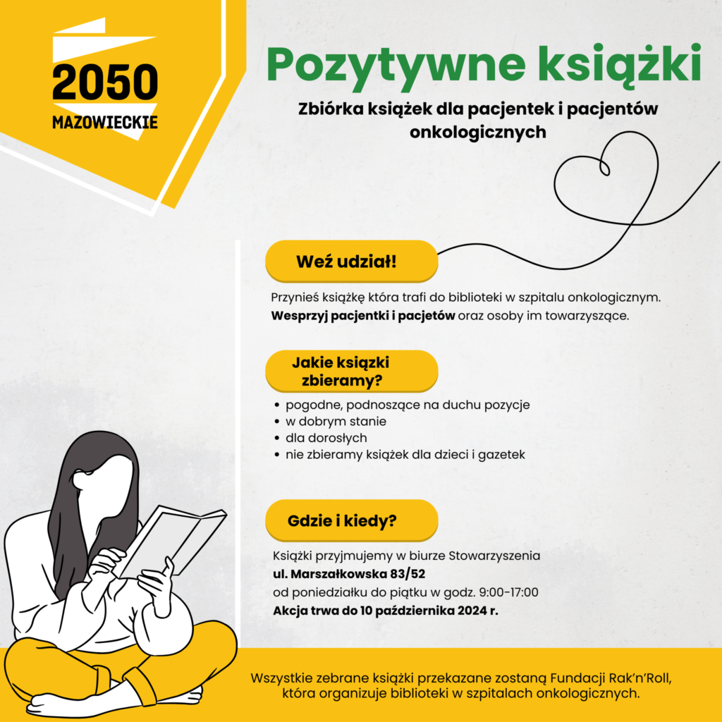 PODARUJ KSIĄŻKĘ PACJENTOM ONKOLOGICZNYM.