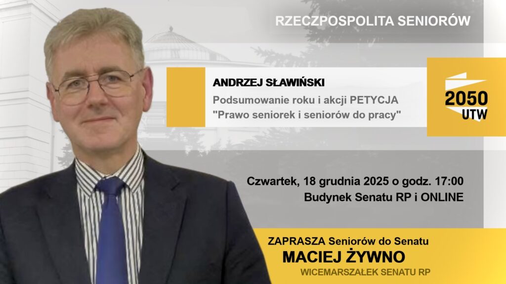 Zapraszamy na spotkanie opłatkowe Klubów Seniora 2050!