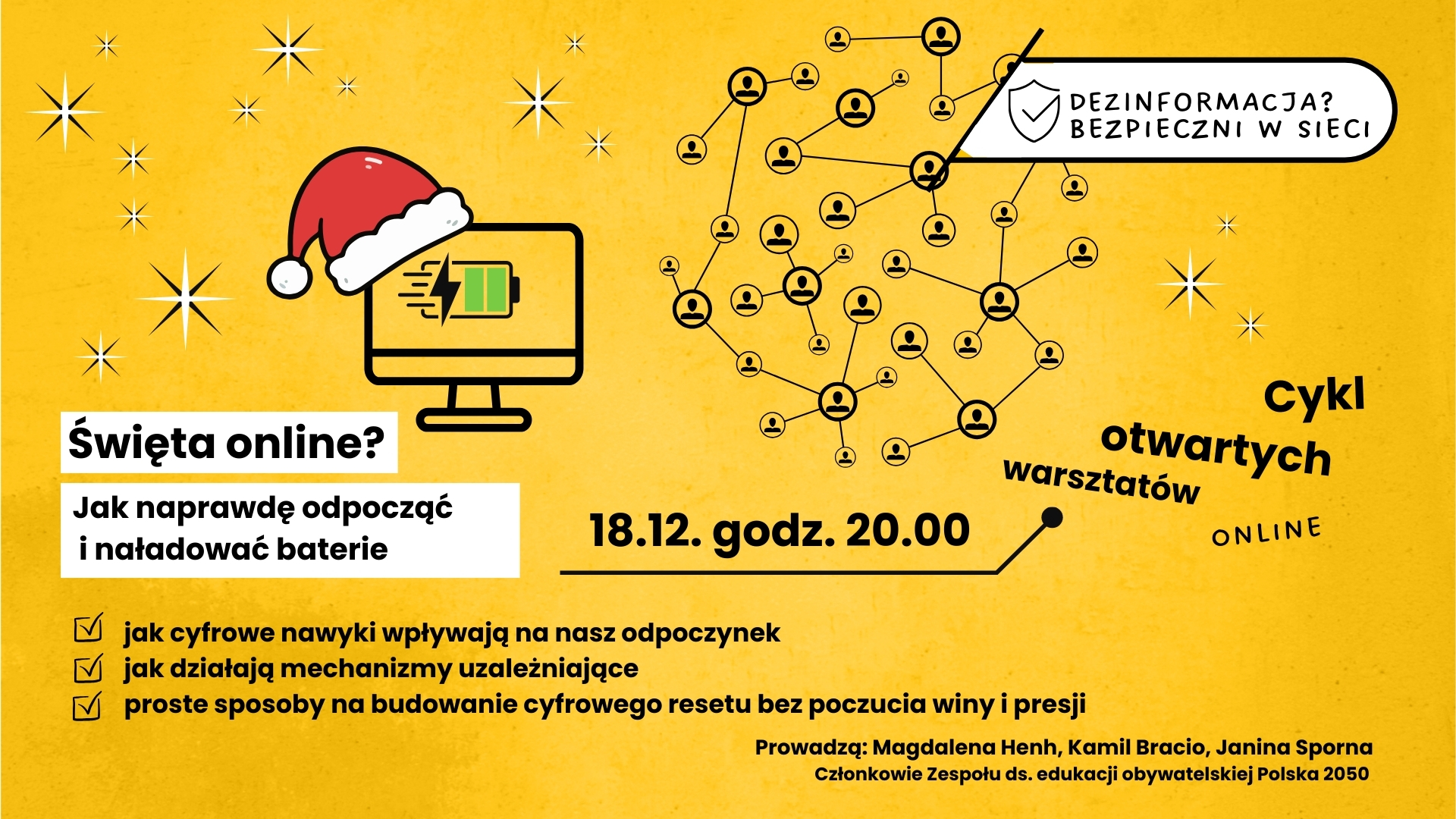 Zdjęcie: Jak naprawdę odpocząć i naładować baterie? Weź udział w otwartych warsztatach!